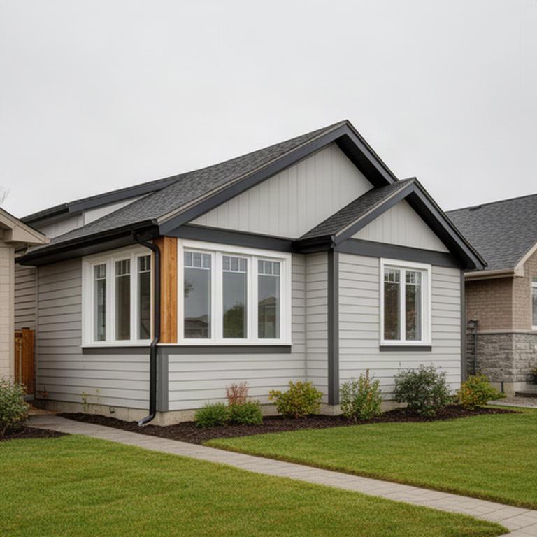 Sudbury home exterior with a completed addition, fresh siding, replacement windows, and finished trim.